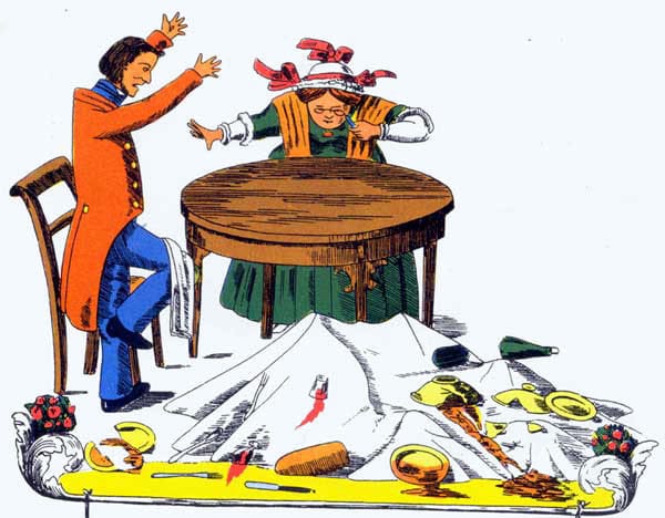 The stories of Fidgety Phillip and   Johnny-head-in-air