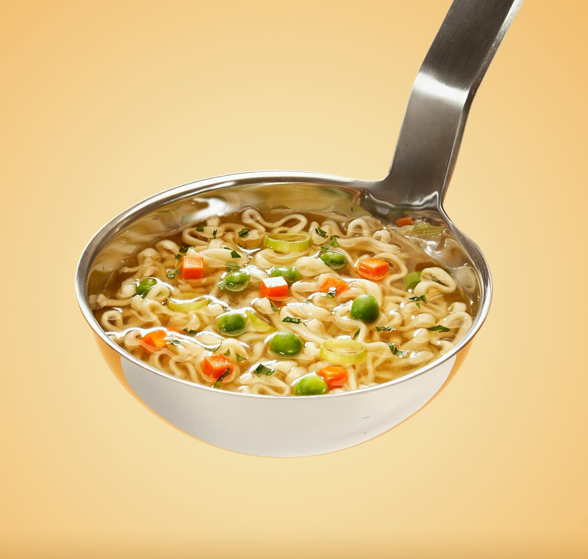 in the soup