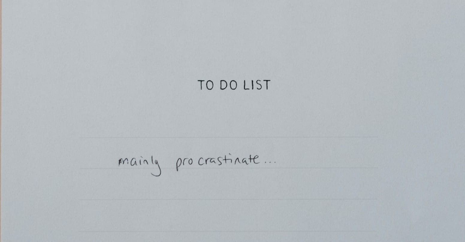 procrastination
