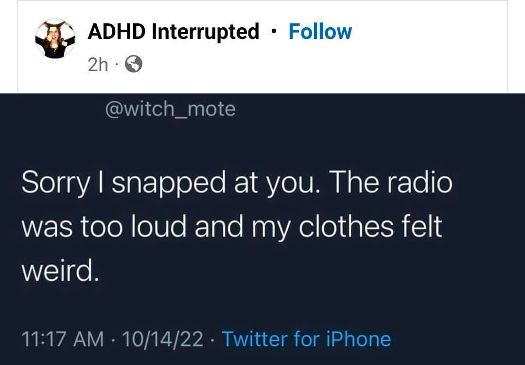 Meme of the week: my clothes felt weird